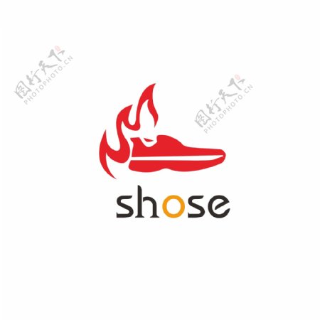 运动鞋子logo设计