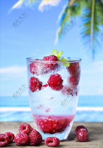 树莓饮品