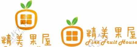 橘子造型的LOGO