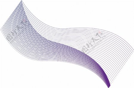 紫色渐变科技科幻线条装饰图案背景素材