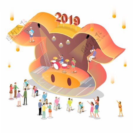 2019猪年音乐狂欢party同学聚会