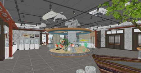 渔博物馆室内设计