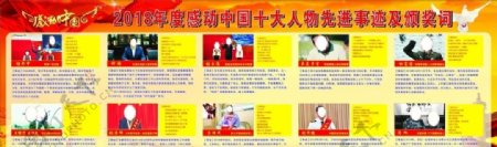 2018年度感动中国十大人物