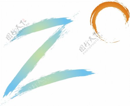 手绘创意logo创意图形创意字母Z
