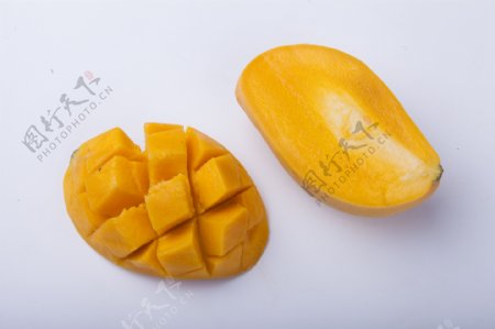 热带水果芒果实物图摄影图
