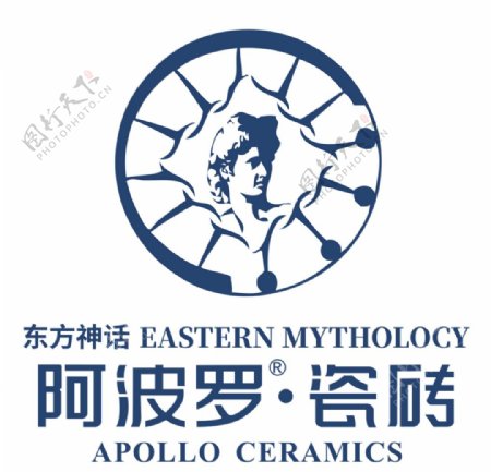阿波罗瓷砖logo