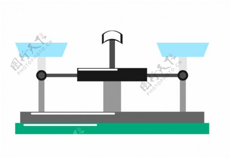 灰色天平秤工具插图