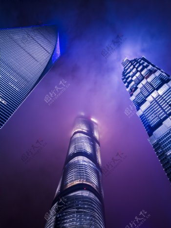 城市夜景高楼建筑系列3