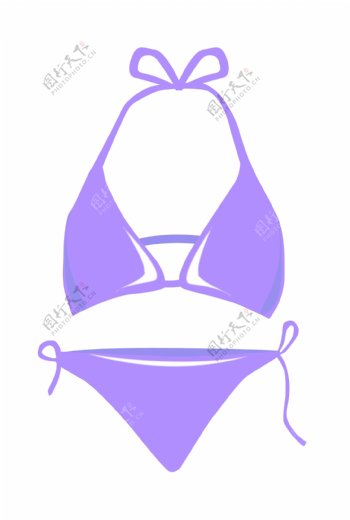 紫色内衣游衣