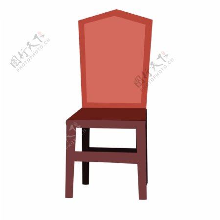 简约红木椅子插图