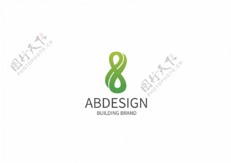 绿色科技logo设计