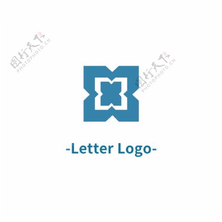 X字母LOGO设计