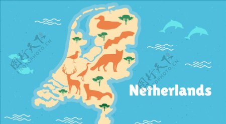 荷兰动物地区