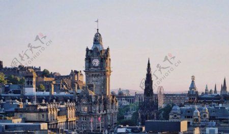 爱丁堡城市建筑风景