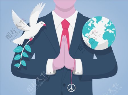 世界和平背景