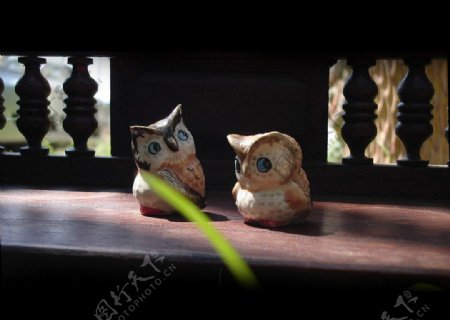 陶瓷猫头鹰