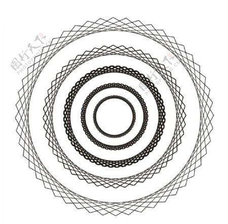 圆圈无限循环