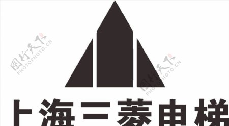 上海三菱电梯LOGO标志