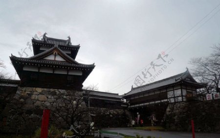 日本古城建筑