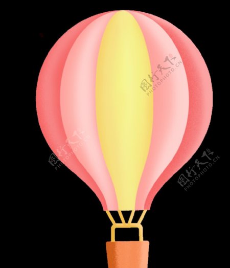 热气球素材