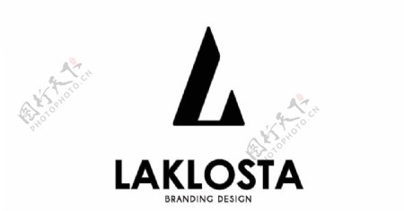创意矢量logo标志L元素
