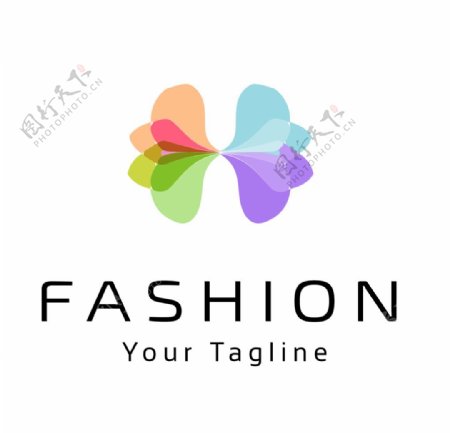 时尚彩色logo