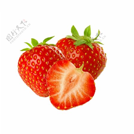 草莓矢量图免抠图
