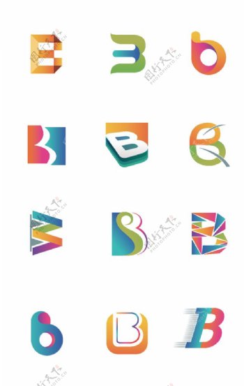 字母B常用小图标