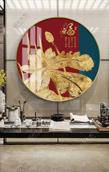 中国风装饰画图片