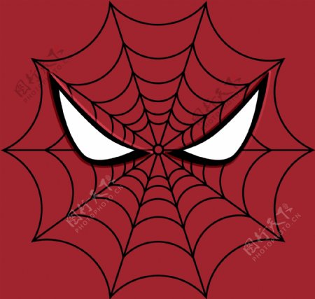 蜘蛛侠蜘蛛网背景墙图片