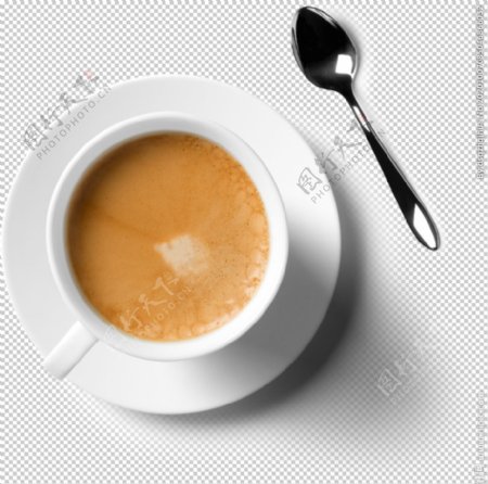 咖啡和勺子图片