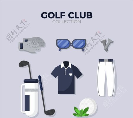 高尔夫装备设计图片