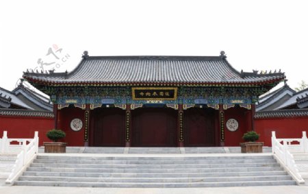 故宫复古建筑背景海报素材图片