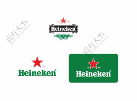 Heineken标志图片