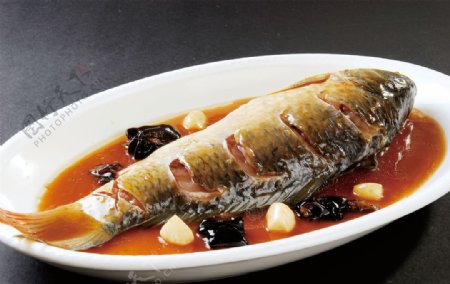 红烧黄河鲤鱼图片