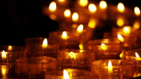 茶灯蜡烛烛火信仰宗教图片