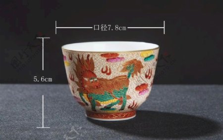 茶具景德镇瓷器手工茶具主人杯图片