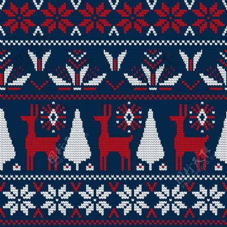 针织风格圣诞背景图片
