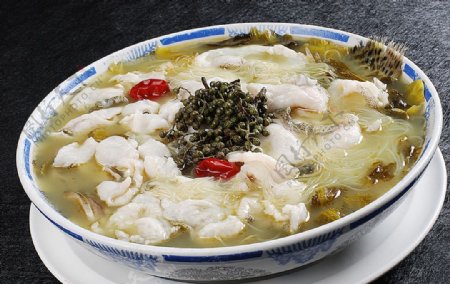 豫菜酸椒水煮鱼图片
