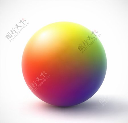 圆球矢量图片