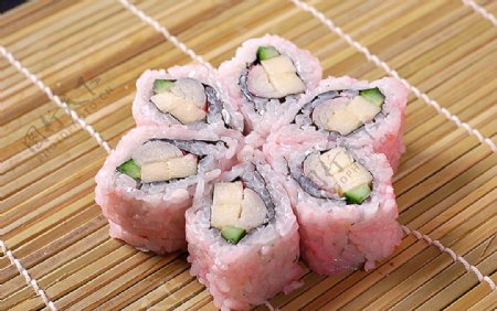 寿司类樱花寿司图片