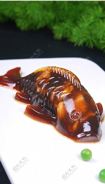 沪菜鱼冻图片