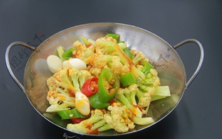 干锅花菜图片