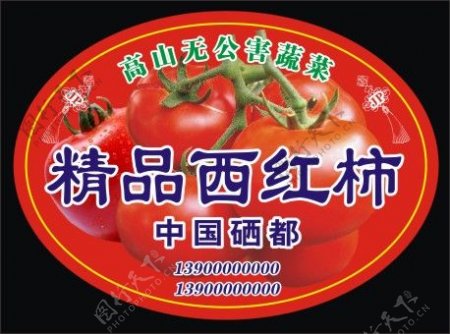 西红柿标签