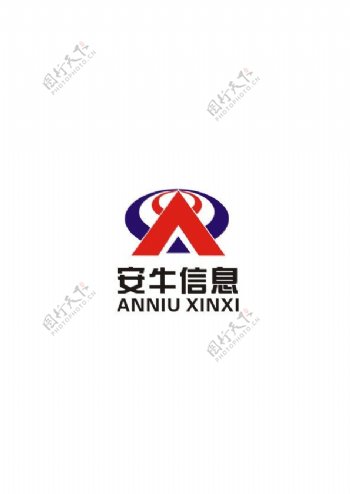 信息公司logo设计图案