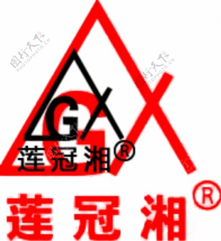 莲冠湘品牌logo