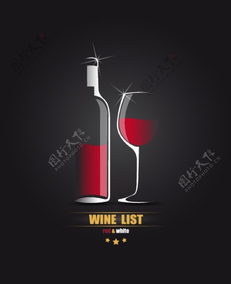 红酒图标葡萄酒图片