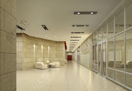 走廊休息厅环境设计