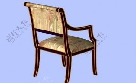 传统家具椅子3D模型A033
