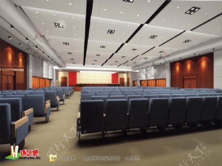 会议厅3d模型